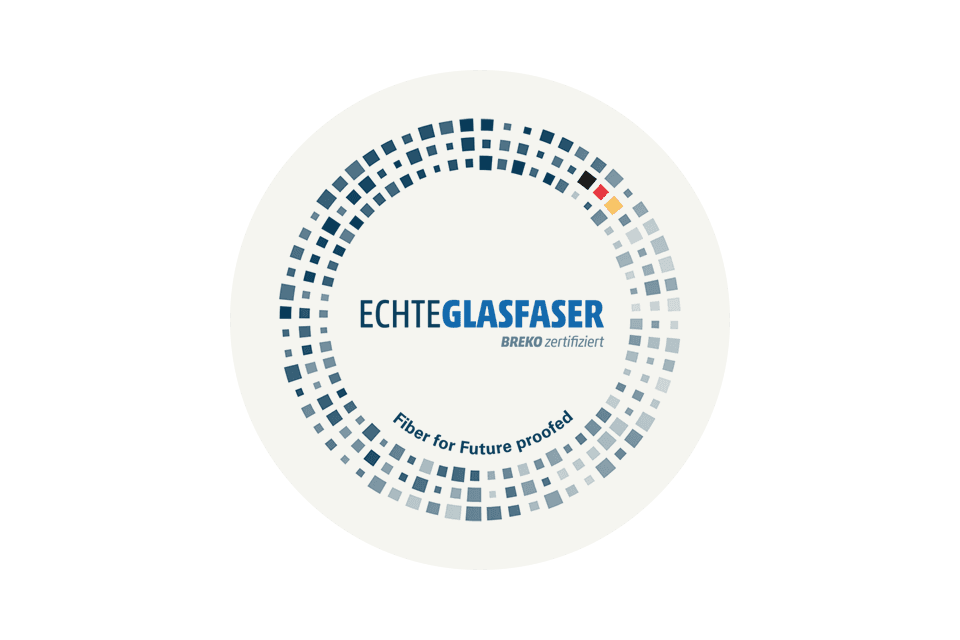 Deutsche Glasfaser Siegel Echte Glasfaser